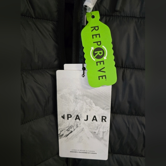 PAJAR JACKET WATERPROOF MATTE SHINE WARM Black Size L - Picture 4 of 7